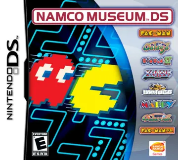 Namco Museum DS (USA) box cover front